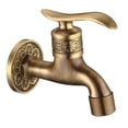 thumbnail image 4 of Grifo de Fregadero de Agua Fría Accesorios de Tapicería de Jardín Exterior, Fácil de Montaje segundo BLESIY Grifo de agua del dragón tallado, 4 of 7