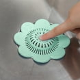 thumbnail image 4 of Yaoyar Hair Catcher Silicone Hair Stopper Shower Drain Covers with Suction Cups Suit for Bathroom Bathtub and Kitchen Under $5, 4 of 5