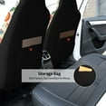 thumbnail image 5 of Uemuo Jungle Animals Pattern Car Seat Covers for Front Seats Waterproof Seat Covers for Cars, Universal Auto Front Seats Protector Fits for Car-1, 5 of 6