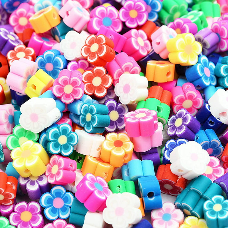 200 PCS Colorful Animal Beads for Jewelry 10mm Mixed Polymer Clay Beads  Soft DIY Beads for Necklace Bracelet Handmade Making
