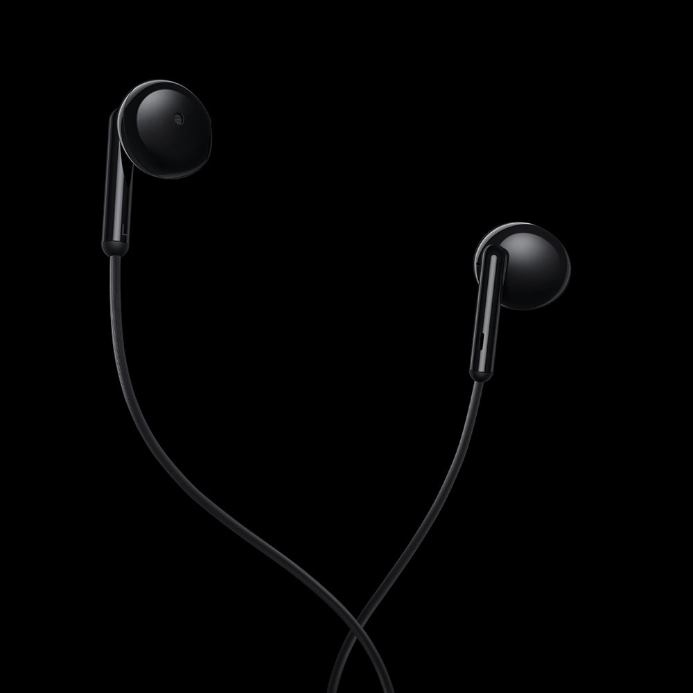 realme Buds Classic Earphones 1.3m Wired Earbuds Half In Ear Built in Mic 14.2mm Large Driver Walmart