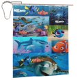 thumbnail image 1 of Cortina de ducha Buscando a Nemo, juego de cortinas de ducha con dibujos animados encantadores para el baño de niños, niñas, dormitorios universitarios, accesorios de decoración de baño a prueba de, 1 of 8