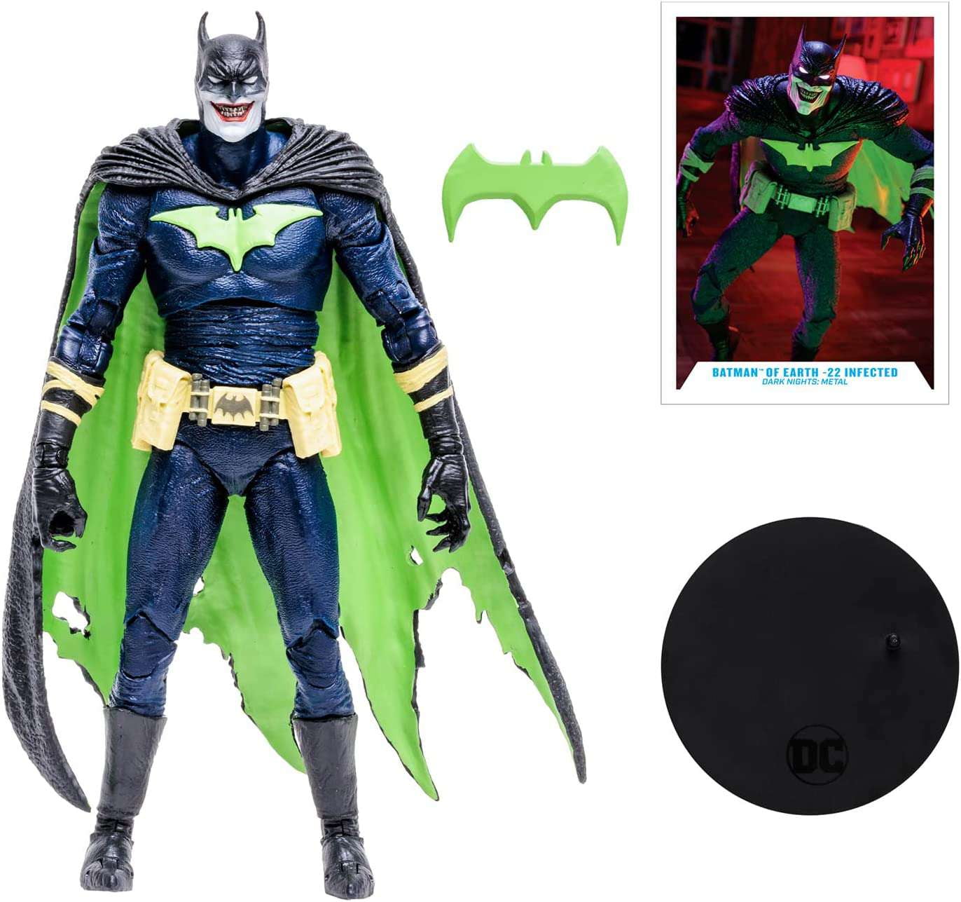 Amazon.com: DC Multiverse Batman Who Laughs with Sky Tyrant