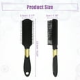 thumbnail image 3 of Cepillo para el cabello Unique Bargains desenredante para mujeres y hombres negro, 3 of 7