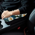 thumbnail image 6 of Daisy Car Armrest Pad Armrest Accessories Soft Comfortable Furry Printed 12.5x8.2 Inch Armrest Accessory, 6 of 6