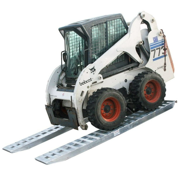 120" x 16" Heavy Duty Equipment Loading Ramps 10,000 lb Capacity PinOn