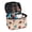 Heart Pattern, variant on HELLHERO Easter Egg Pattern Polyester Makeup Beauty Bag with Slip-in Pockets Durable 8.86 x 6.5 x 5.9 Inches Makeup Cosmetic Bag with Large Capacity Light Gifts