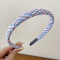 thumbnail image 1 of Diadema marrón de otoño e invierno para mujer, paquete de cabello con calavera alta, banda para el cabello a presión superior que combina con el tocado de horquilla para viajes al aire libre, 1 of 5
