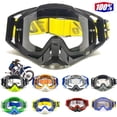 thumbnail image 2 of Gafas Motocross Gafas para casco de moto Elegantes gafas de esquí a prueba de viento Apto para todoterreno/bicicleta de cross/esquí, 2 of 4