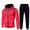 Red, variant on 2025 Men's Suits,Hoodie Men's And Pants Winter Sweatshirt Suit Fitness With Dots Casual Sports Men Suits & Sets