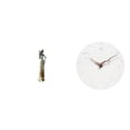 thumbnail image 1 of Figura Decorativa Ligera De Una Mujer Tribal Africana, Reloj De Pared Silencioso, Ideal Para Hoteles, Cocinas, Oficinas Y Estudios., 1 of 8