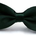 thumbnail image 5 of Pajaritas para hombre, clásicas, preatadas, formales, con bandas, de satén, ajustables, para bodas, negocios, bailes, hoteles, camareros, verde oscuro, 5 of 5