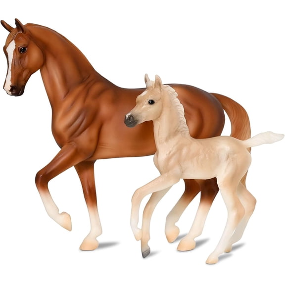 Breyer Freedom Series Power and Precision Horse and Foal Set 1:12 Scale Figurines 9 Inch Model