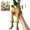 YF01, variant on Leggy Planter, Funny Human-Shaped Resin Planter with Legs, Creative Sitting Figure Flower Pot for Succulents and Small Plants