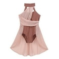 thumbnail image 5 of Cut Out Back Chiffon Contemporary Lyrical Dance Costume, 5 of 7