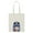 Blue Owl, variant on WIRESTER 14.17 x 12.2 inches Cotton Tote Bag Reusable Grocery Shopping Cloth Bags - Blue Owl