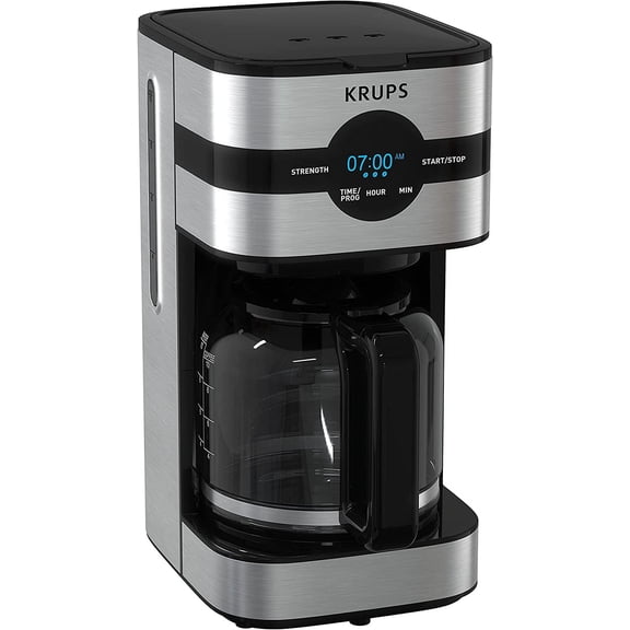 Krups Simply Brew 10 cup Digital Coffee Maker, KM205D50