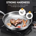 thumbnail image 3 of Titanium Pan, 2026 Upgraded Non-Stick Titanium Frying Pan with Lid, Scratch-Resistant Cookware for Fast and Even Heating, Compatible with All Cooktops (10 Inches), 3 of 7