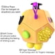 thumbnail image 4 of Cubo de doce lados para reducir la ansiedad y el estrés en adultos. Bloqueador de control y juguete para niños y adultos con TDAH, TDA, TOC o autismo en la escuela. Rojo Verde WMZL-891-7, 4 of 8