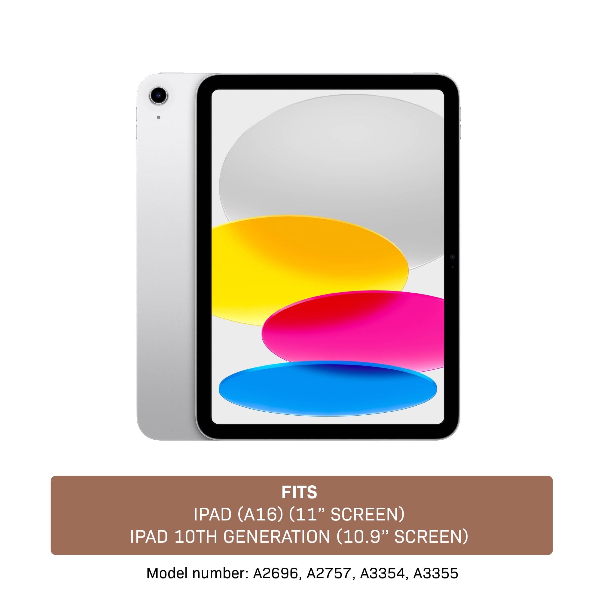 Body Glove Tablet Folio Case for iPad (A16) / iPad (10th generation) - Mocha