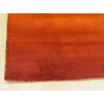 thumbnail image 2 of Tapis Horizon Orange Transitionnel en Laine Fait Main, 2 of 5