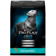 Purina Pro Plan Dry Dog Food for Large Adult Dogs High Protein Weight Management, Real Chicken, 34 lb Bag