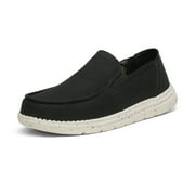 BRUNO MARC Women’s Slip-on Canvas Loafers Casual Shoes SBLS226W BLACK Size 9