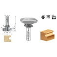 thumbnail image 5 of Amana Tool 53810 Carbide Tipped Finger Grip 13/64 x 5/64 R x 1-49/64 D x 53/64 CH x 1/2 Inch SHK Router Bit, 5 of 5