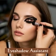 thumbnail image 5 of Herunwer Silicone Eyeshadow Stencil Reusable Makeup Aid Eyebrow Stencils For Eyes Eye Liner Applicator Guide Tool, 5 of 8