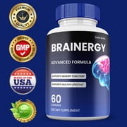 Brainergy Capsules, Advanced Maximum Strength Pills All Natural Cognitive Supplement, Brain ergy for Men and Women (2 Pack)