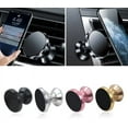 thumbnail image 2 of 2 Pack 360 Degree Magnetic Car Mount Dashboard Holder for Cell Phone Universal - Black, 2 of 5