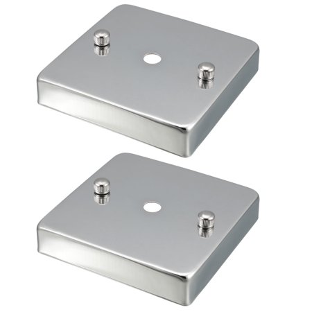 

Ceiling Light Plate Pointed Base Chassis Disc Pendant Accessories w Screw 2pcs