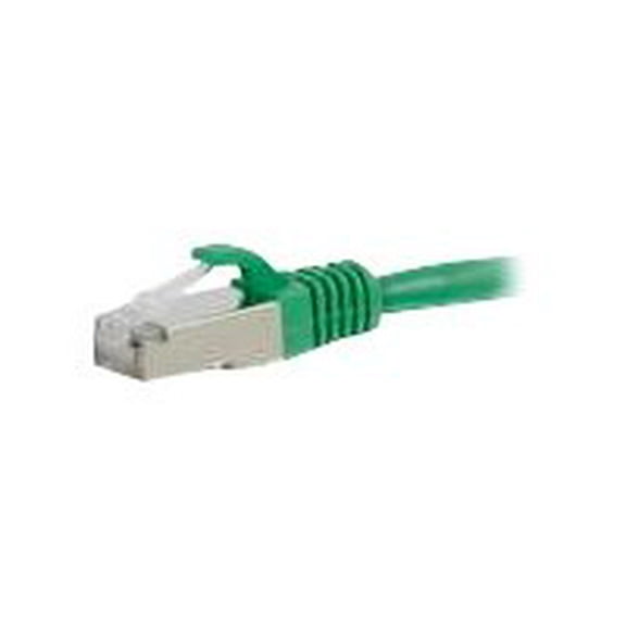 C2G 2ft Cat6 Ethernet Cable - Snagless Shielded (STP) - Green - Patch cable - RJ-45 (M) to RJ-45 (M) - 61 cm - screened shielded twisted pair (SSTP) - CAT 6 - molded, snagless, stranded - green