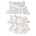 thumbnail image 3 of 300Pcs as de corte de pelo desechables Vestido de peluquero para el hogar Mantones flexibles Delantal de tela Babero Sunnimix Capa de corte de cabello desechable, 3 of 8