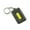 Gray, variant on Carson LED Keychain Flashlight with Steel Keyring, Gray