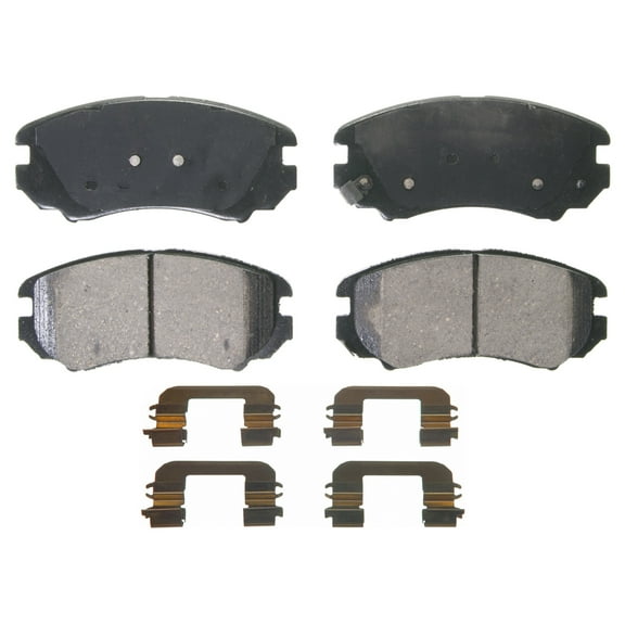 Wagner QuickStop ZD924 Ceramic Disc Brake Pad Set Fits select: 2003-2010 HYUNDAI SONATA, 2010-2011 KIA SOUL