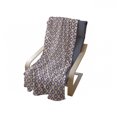 thumbnail image 3 of Abstract Soft Flannel Fleece Throw Blanket, Repetitive Retro Geometric Triangles Mosaic Cube Pattern, Cozy Plush for Indoor and Outdoor Use, 60" x 80", Blue Violet Pale Camel, by Ambesonne, 3 of 5
