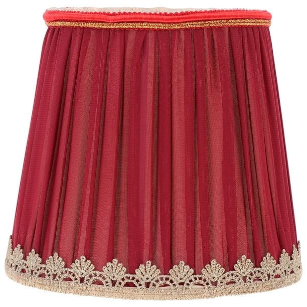 1 pantalla de tela para lámpara de techo, cubierta protectora para lámpara decorativa, chimenea.