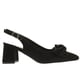 thumbnail image 1 of Zapatillas color negro con moño y tacón cuadrado 24 Dorothy Gaynor Zapatillas color negro con moño y tacón cuadrado 24, 1 of 6