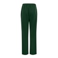 thumbnail image 6 of lnmuld Snow Pants Girls Solid Color Casual Loose Fit Elastic Waist Drawstring Straight Wide Leg Joggers Sweatpants Athletic Workout Open Bottom Long Pants Size:11-12 Years, 6 of 8