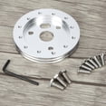 thumbnail image 4 of Adaptador Del Volante, Volante Universal Para Otorgar 3 Hoyos De 0.5 Pulgadas De Expectadores De Cubo De 0.5 Pulgadas Para Adaptador De 6 Hoyos, 4 of 7