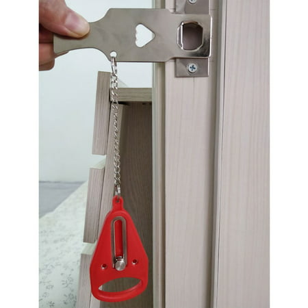 Portable Door Lock Replaces for Addalock Compatible for Travel Lock Anti Theft Hardware Security Privacy Hotel