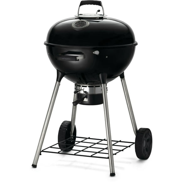 Napoleon NK22 Charcoal Kettle BBQ Grill, Black