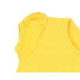 thumbnail image 4 of Lilax Camiseta Básica De Manga Corta Con Cuello Redondo Para Bebé Niña 12-18 Meses Amarillo, 4 of 5