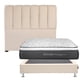 thumbnail image 1 of Colchón Matrimonial Restonic Trini + Box Base Cama + Cabecera Kami Crema, 1 of 8