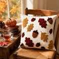 thumbnail image 5 of ChicYu Throw Pillow Cover Thanksgiving Autumn Harvest Square Cushion Case 18x18 Inch Sofa Couch Home Decor, Funda de Almohada Decorativa, Naranja, 5 of 8