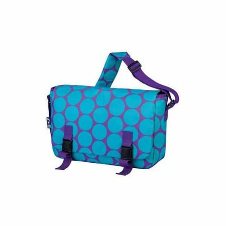Big Dot Aqua Jumpstart Messenger Bag