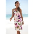 thumbnail image 2 of LASCANA Women's Adjustable Tank Dress Ruching, 2 of 5
