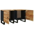 thumbnail image 6 of vidaXL Bedside Cabinets 2 pcs 15.7"x13"x18.1" Solid Wood Acacia, 6 of 11