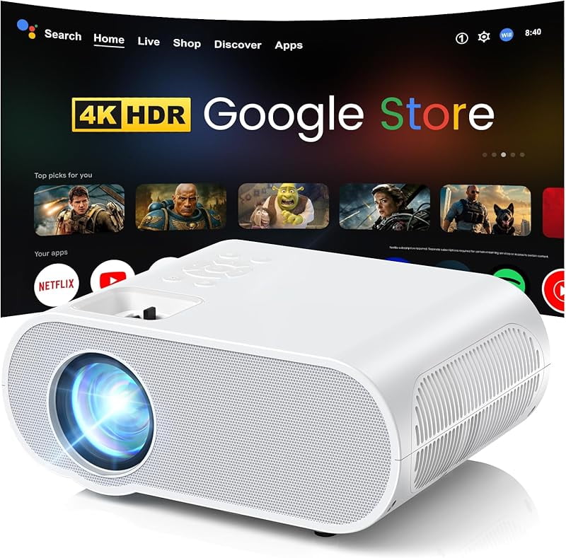 Yaber T2 Plus GTV Outdoor Projector Sound by JBL & Built-in